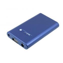 externý aku USB nabíjačka powerbanka 6,8Wh modrá