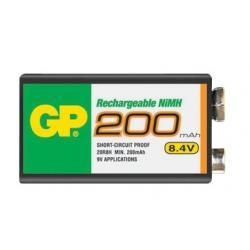 Nabíjacie batérie 9V 200mAh NiMh - GP