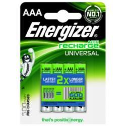 Nabíjacie mikroceruzková AAA Ready to Use 4ks v balenie - Energizer Universal originál