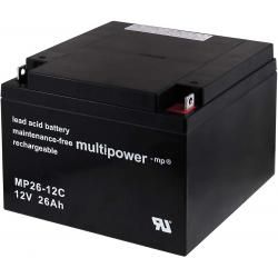 Akumulátor MP26-12C hlboký cyklus - Powery