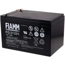akumulátor pre solárne systémy, núdzové osvetlenie, zabezpečovacie systémy 12V 12Ah - FIAMM originál