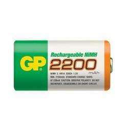 Nabíjacie batérie R14 C 2200mAh NiMh malé mono - GP