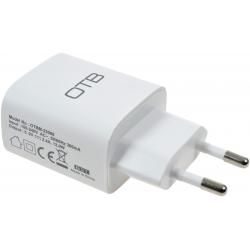 Powery nabíjačka s 2 USB výstupy 2,1A biela_1