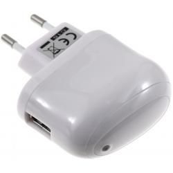Powery nabíjačka s USB výstupom 2,1A pre Apple iPad/iPod/iPad biela_1