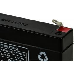 Powery olovená batéria (multipower) MP1,2-6 nahrádza Panasonic LC-R061R3PG_2