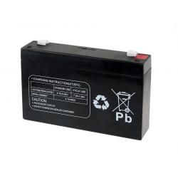 Powery olovená batéria (multipower) MP7-6 nahrádza Panasonic LC-R067R2P_1