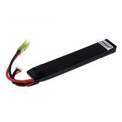 akumulátor pre airsoft zbrane Typ LP110S2C013 mit 7,4V 1100mAh