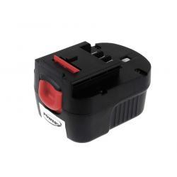 akumulátor pre Black & Decker príklepový skrutkovač CP122K 2000mAh