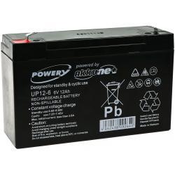 akumulátor pre detská autíčka, motorky 6V 12Ah (nahrádza aj 10Ah) - Powery