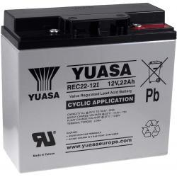 akumulátor pre INJUSA IJ12-20HR / DiaMec DM12-18 12V 22Ah hlboký cyklus - YUASA originál