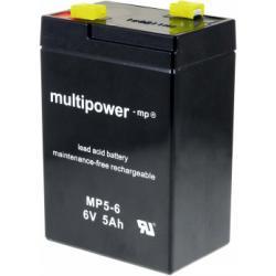 akumulátor pre výťahy UPS 6V 5Ah (nahrádza aj 4,5Ah 4Ah)