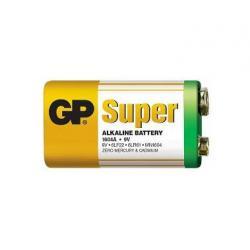 alkalická batéria 6F22 1ks v balení - GP Super