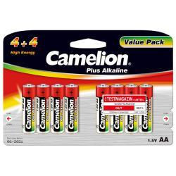 alkalická ceruzková batéria 6106 8ks v balení - Camelion
