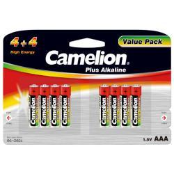 alkalická mikroceruzková batéria HR03 8ks v balení - Camelion