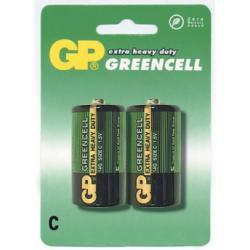 Batérie 14G R14 blistr - GP Greencell