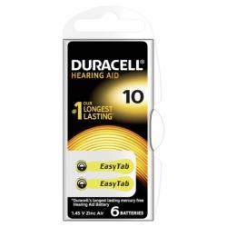 Batérie pre naslúchadlo AE10 6ks v balenie - Duracell originál