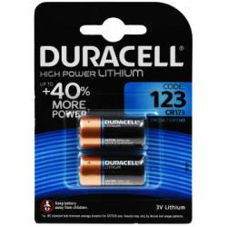 Foto batéria 123 CR123A DL123A RCR123 2ks v balenie - Duracell Ultra originál