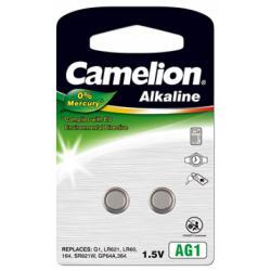 Gombíková batéria AG1 2ks v balenie - Camelion originál