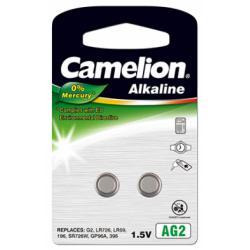 Gombíková batéria AG2 2ks v balenie - Camelion originál