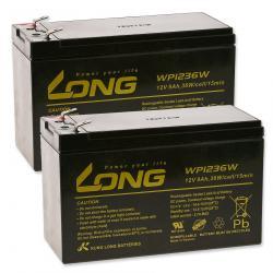 KungLong Blei-Gel-akumulátor pre UPS APC Back-UPS BR1500I 9Ah 12V (nahrádza aj 7,2Ah / 7Ah) originál