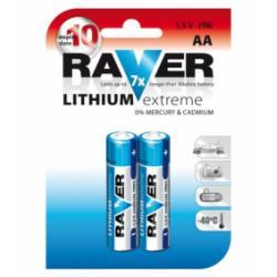 lithiová ceruzková batéria HR6 1ks - Raver