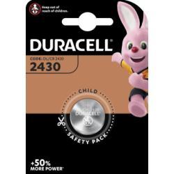 litiový gombíkový článok Duracell CR2430, DL2430 1ks balenie originál