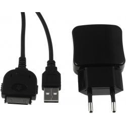 nabíjací adaptér s 2x USB 2,1A vr. 30Pin USB Sync-& kabel pre iPad 3 / 2 / 1