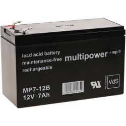 olovená batéria MP7-12B VdS / NP7-12L 12V 7Ah (nahrádza 7,2Ah) - Multipower