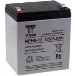 Olovený akumulátor NPH5-12 (zvýšený výkon) - YUASA originál