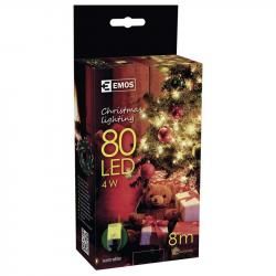 80 LED vianočné osvetlenie 8M IP44 teplá biela_1