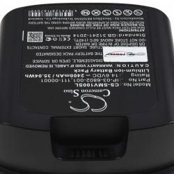 aku kompatibilní s Sonos Typ IP-03-6802-001_2