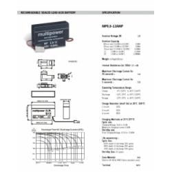 Akumulátor MP0,8-12AMP - Powery_1