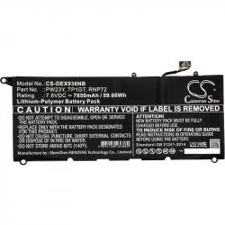 akumulátor pre Dell XPS 13 9360 / Typ PW23Y