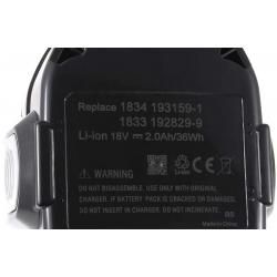 akumulátor pre Makita píla LS0800DWBE vr. nabíjačky 2000mAh_4