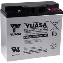 akumulátor pre Panasonic LC-X1220P / Varta 519901 12V 22Ah hlboký cyklus - YUASA originál