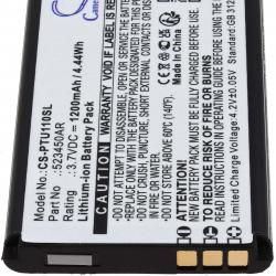akumulátor pre Seniorenhandy Panasonic KX-TU110 EXC, KX-TU110 EXV_2