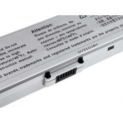 akumulátor pre Sony VAIO VGN-AR520  strieborná_2