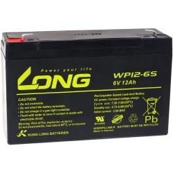 akumulátor pre WP12-6S kompatibilní s YUASA NP12-6 6V 12Ah - KungLong