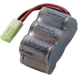 Akupack NiMH Conrad Energy 2/3 A, 7,2 V, 1300 mAh, Block, Mini-Tamiya