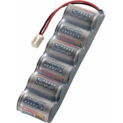 Akupack NiMH Conrad Energy 2/3 A, 7,2 V, 1300 mAh, Side by Side, Micro-Car