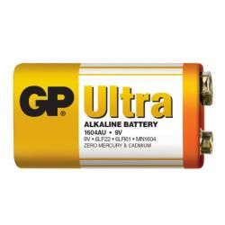 alkalická batéria 6F22 1ks v balení - GP Ultra