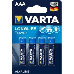 alkalická mikroceruzková batéria LR03 4ks v balení - Varta