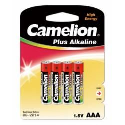 alkalická mikroceruzková batéria R03 4ks v balení - Camelion