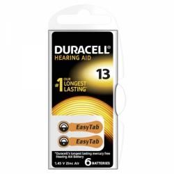 Batérie pre naslúchadlo AE13 6ks v balenie - Duracell originál