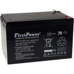 FirstPower náhradný aku FP12120 12Ah 12V VdS nahrádza Panasonic LC-RA1212PG originál