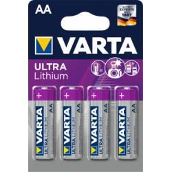 Lítiová batérie AA ceruzková 4ks v balenie - Varta Professional originál