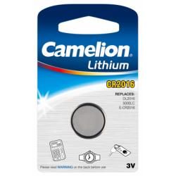 litiový gombíkový článok Camelion CR2016 1ks balenie originál