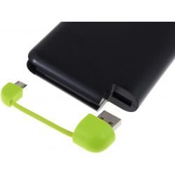 Mini Powerbanka 4,0Ah pre Smartphony s Mini-USB - Goobay slim_2