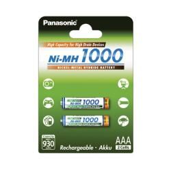 Nabíjacie mikroceruzková batérie AAA HR03 930mAh 2ks v balenie - Panasonic originál