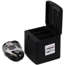nabíjačka pre GoPro Hero 9 Hero 10 Hero 11 Hero 12 Action Cam aku lädt bis zu 3 ks_2